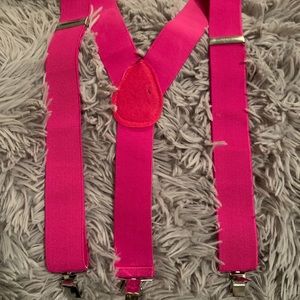 pink vest/belt straps